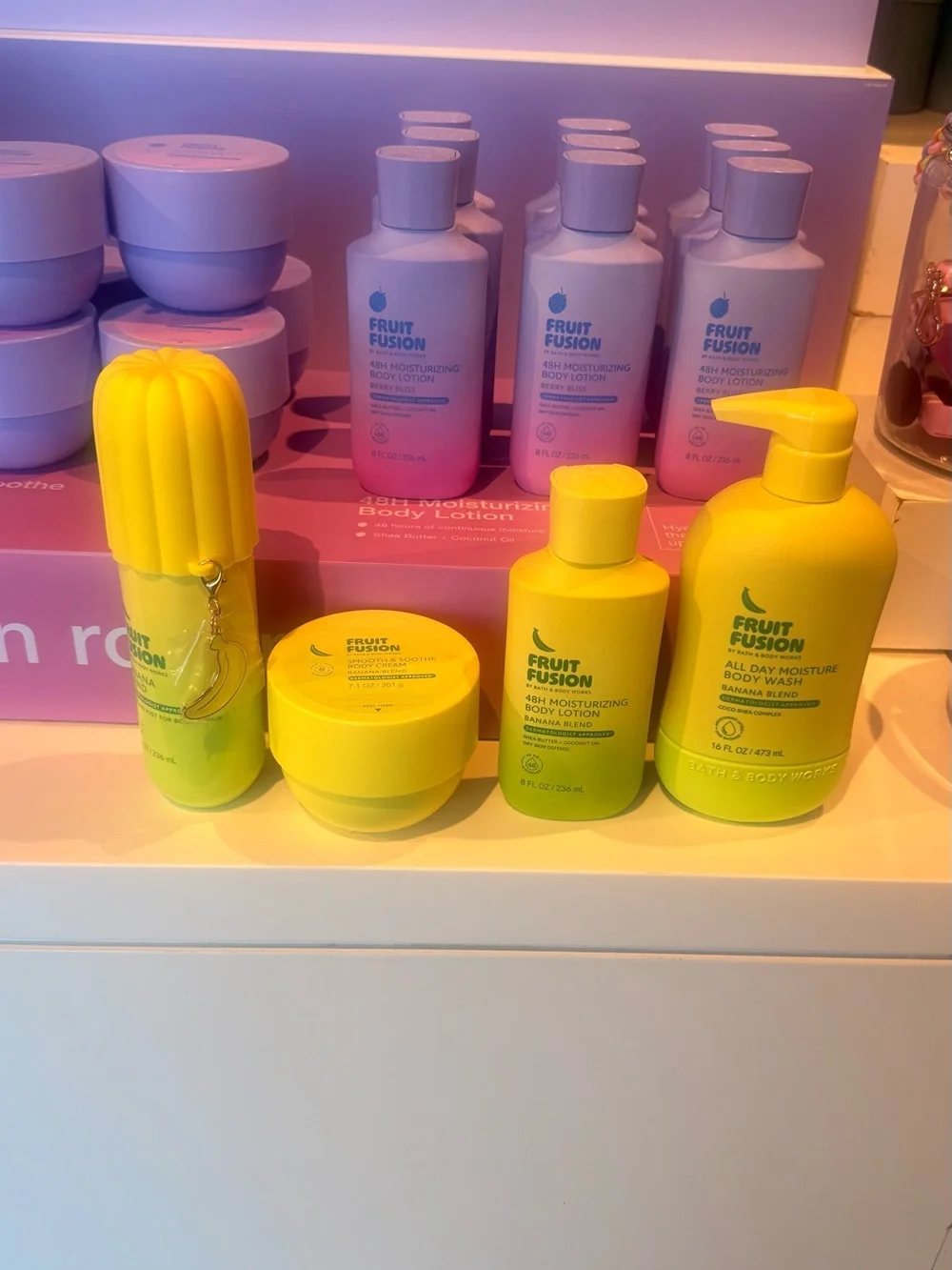 Bath & Body Works Fruit Fusion Bundle Banana